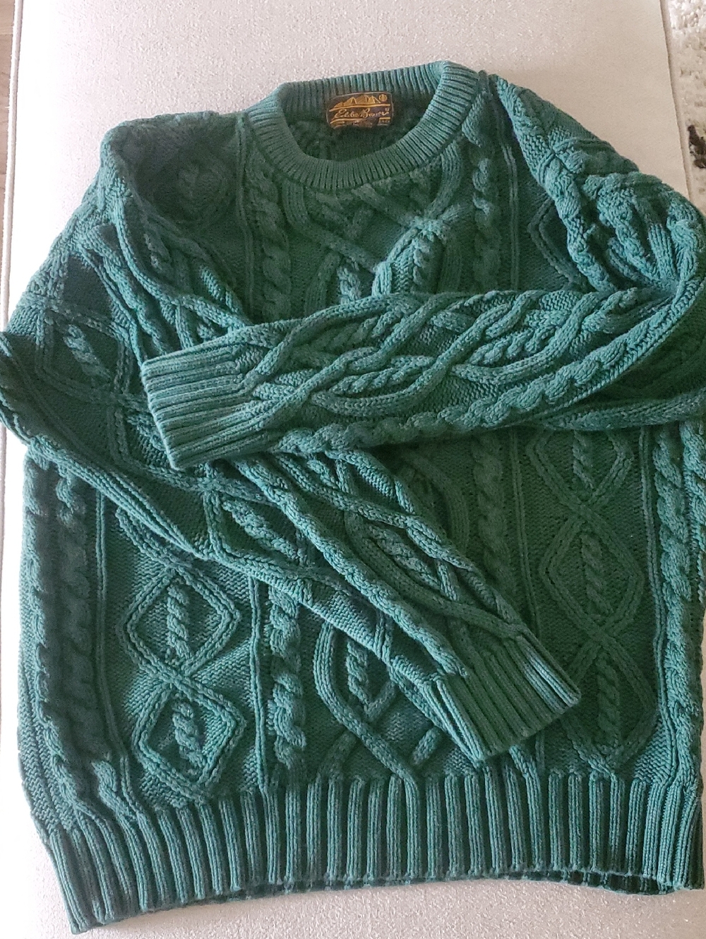 Vintage Cable Knit Sweater